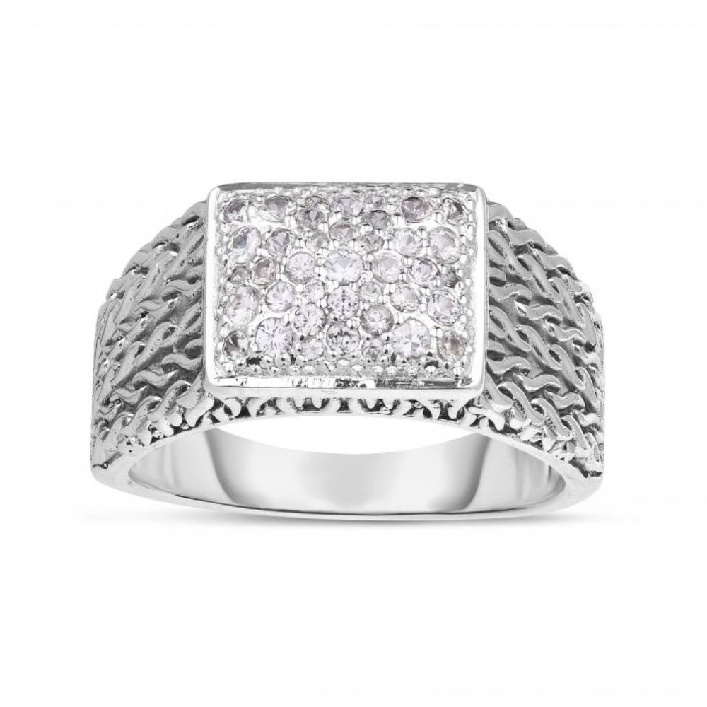 Sterling Silver Woven Ring